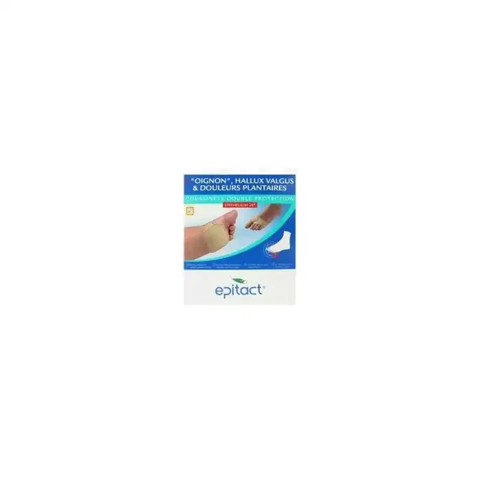 COUSSINETS DOUBLE PROTECTION DOULEURS PLANTAIRES EPITHELIUM 26 OIGNONS Taille L EPITACT