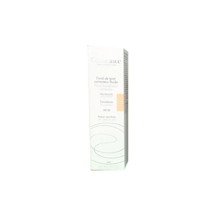 COUVRANCE FOND DE TEINT CORRECTEUR FLUIDE 1.0 PORCELAINE 30ML AVENE