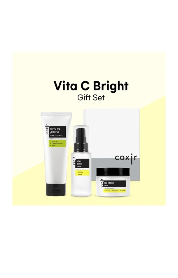Coxir – Coffret éclat – Vitamine C – Visage – 3 produits