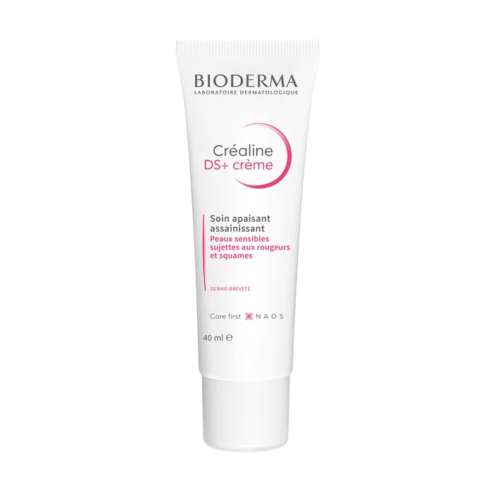 Cr&eacute;aline DS+ Cr&egrave;me – Cr&egrave;me Apaisante Assainissante – Peaux Sensibles 40 ml