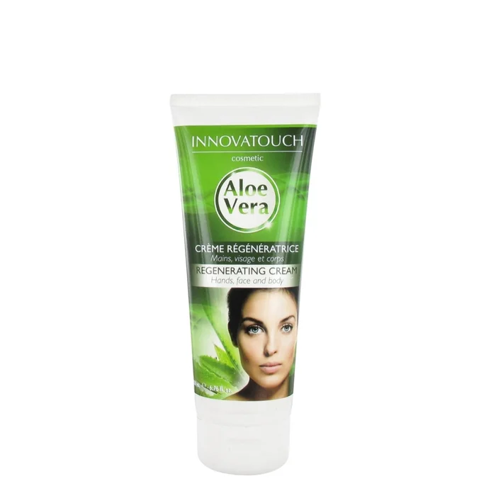 Crème Réparatrice à l’Aloé Vera – Mains, Visage et Corps 200 ml
