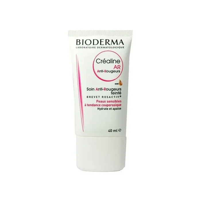 CREALINE AR SOIN ANTI ROUGEURS TEINTÉ DORÉ PEAUX SENSIBLES 40ML BIODERMA