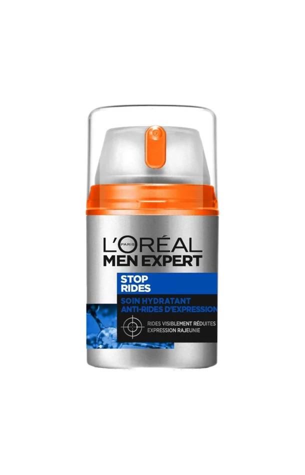 Crème anti-rides hydratante – Stop rides – Homme – Visage