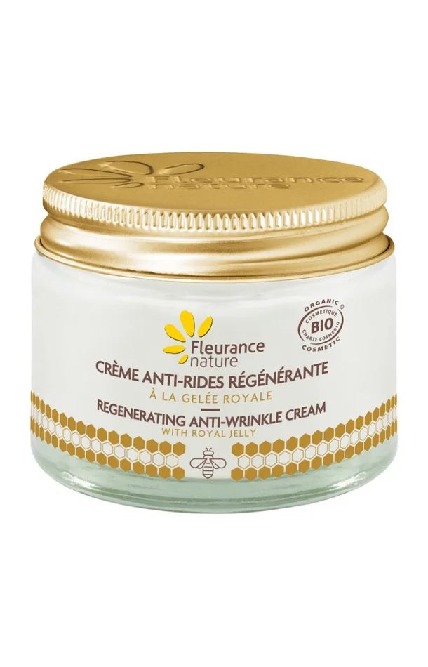 Crème anti-rides régénérante bio – Gelée royale – Visage