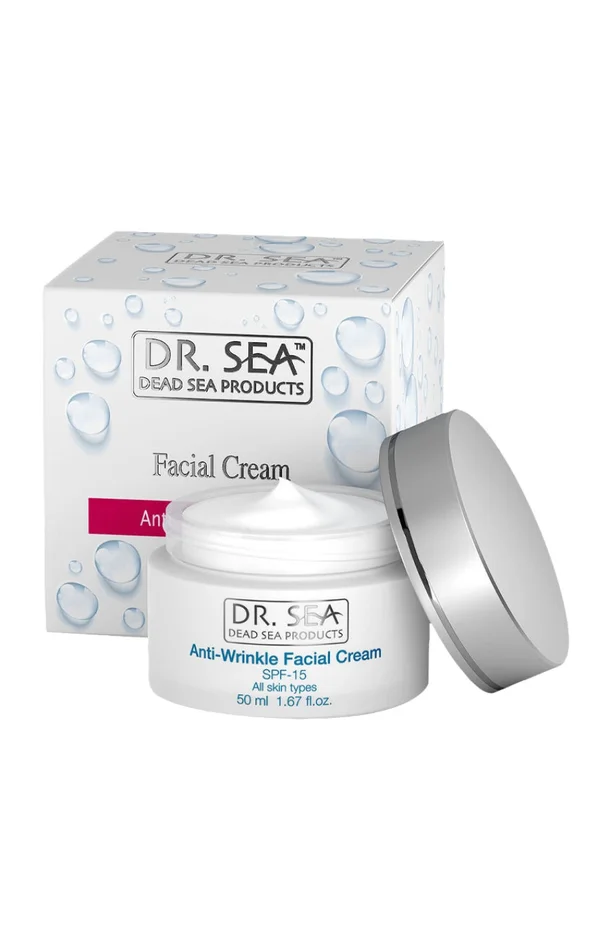 Crème anti-rides SPF15 – Tous types de peaux – 50 ml