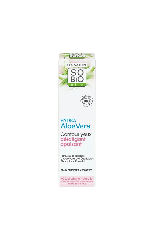 Crème apaisante bio – Aloe vera – Yeux sensibles
