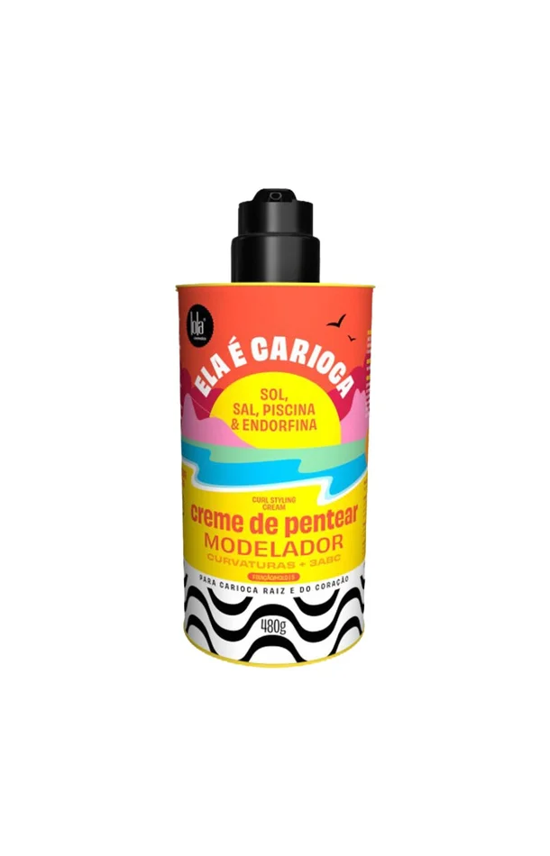 Crème coiffante 3ABC – Ela É Carioca – Cheveux bouclés – 480 g