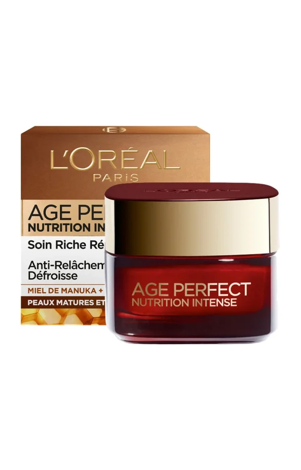 Crème de jour – Age Perfect Nutrition Intense – Miel de Manuka & Calcium B5 – Visage