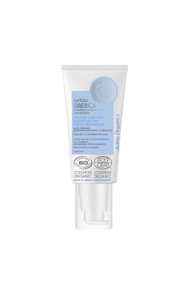 Crème de jour équilibrante bio – Sophora de Khakassie – Peaux mixtes ou grasses