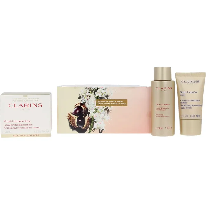 CRÈME DE JOUR NUTRI LUMIÈRE POUR TOUS TYPES DE PEAU ETUI 3 pcs