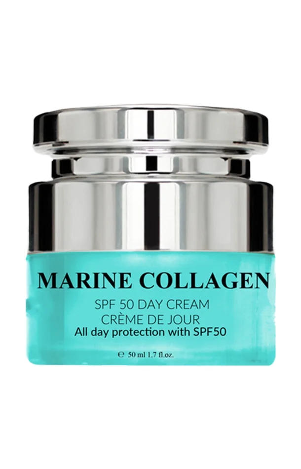 Crème de jour SPF50 – Collagène marin – Visage