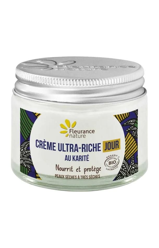 Crème de jour ultra-riche bio – Karité – Visage