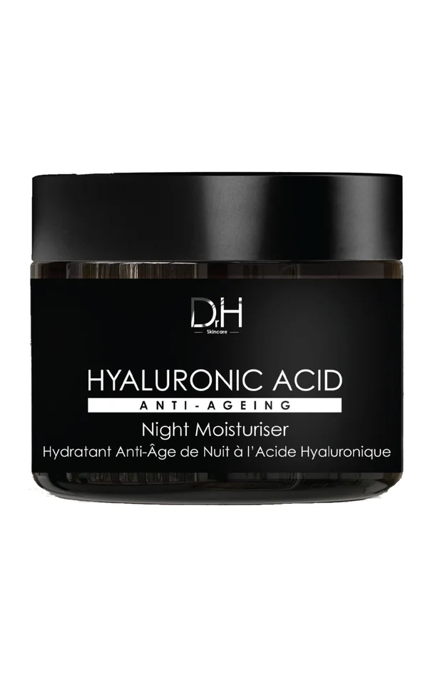 Crème de nuit anti-âge – Acide hyaluronique – Visage – 60 ml