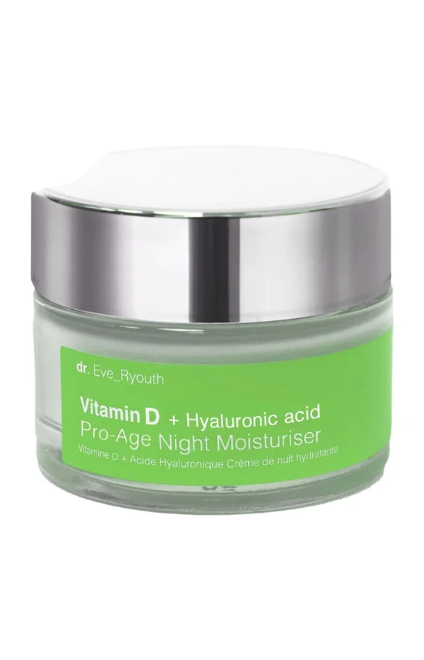 Crème de nuit anti-âge – Vitamine D & acide hyaluronique – Peaux matures – 50 ml