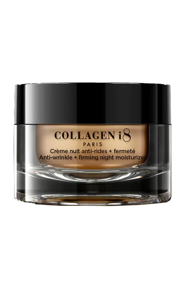 Crème de nuit anti-rides – Collagène marin & diamant – Visage
