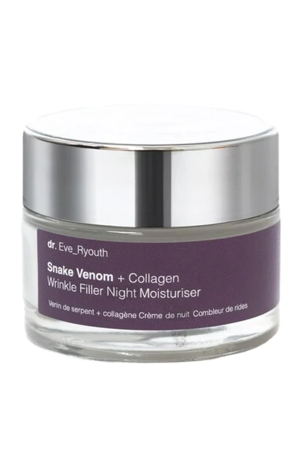 Crème de nuit anti-rides – Venin de serpent & collagène – Visage – 50 ml
