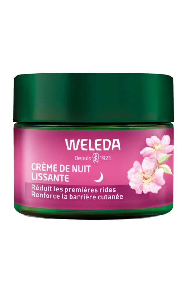 Crème de nuit lissante – Rose musquée & thé blanc – Peaux matures