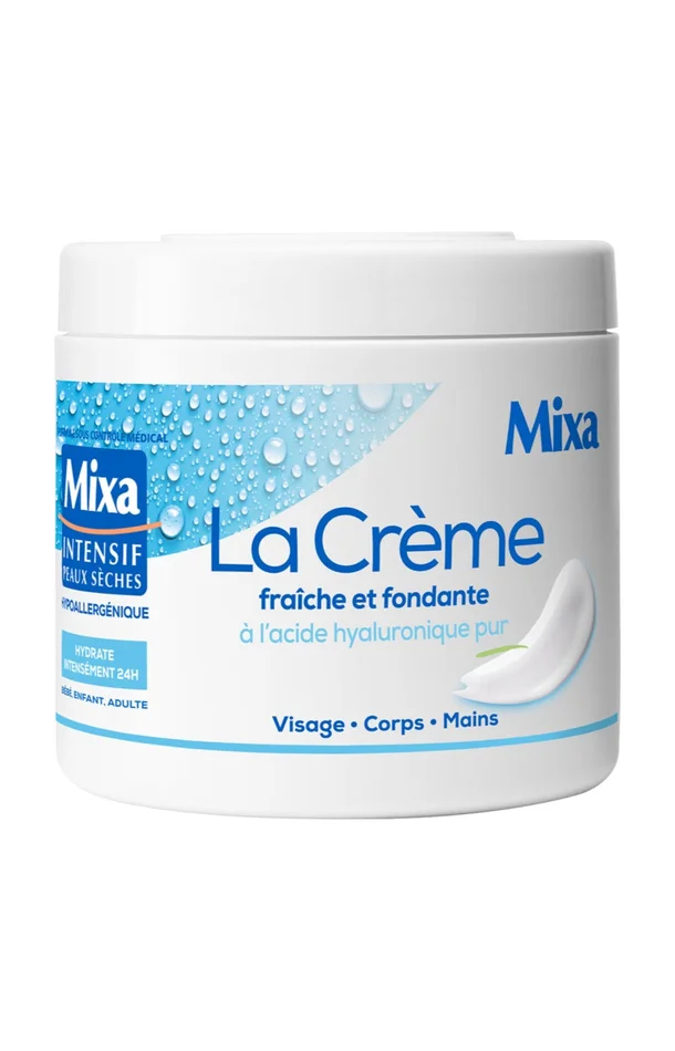 Crème extra fondante – Acide hyaluronique – Peaux extra sèches – Corps & visage – 400 ml