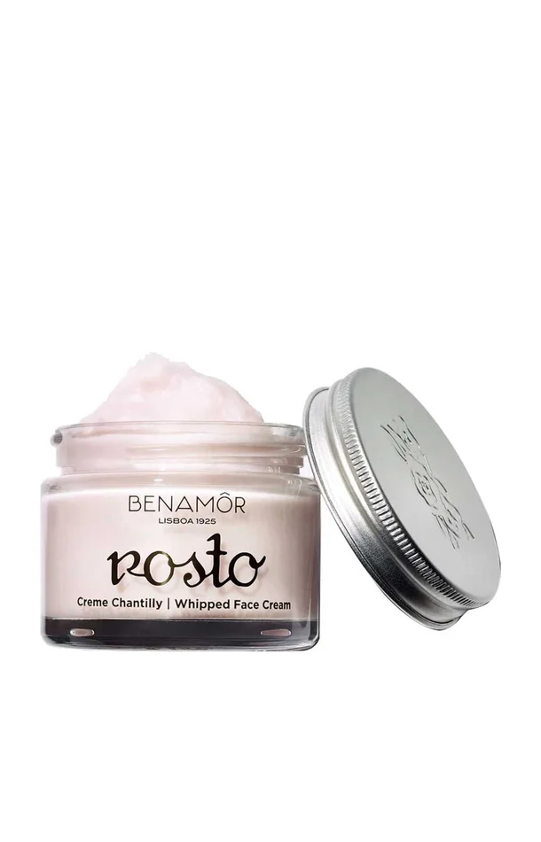 Crème fouettée hydratante visage – Rosto – Rose – 50ml