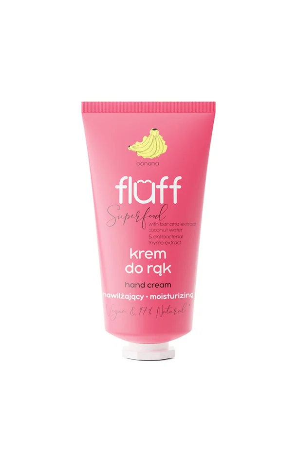 Crème hydratante & antibactérienne pour les mains – Banane – 50 ml