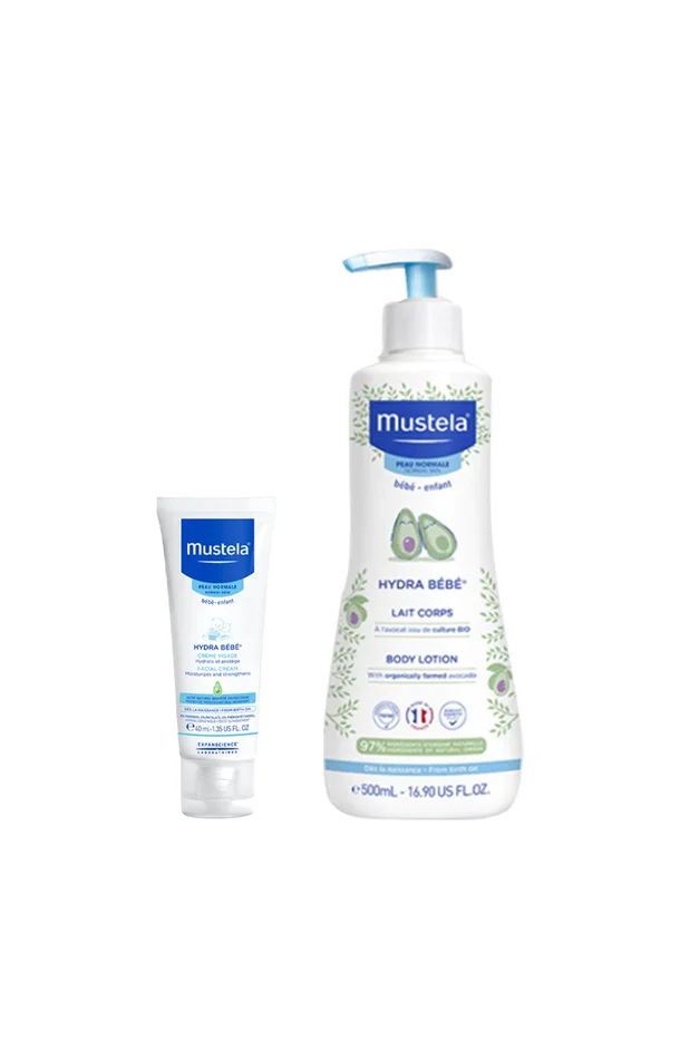 Crème hydratante & lait hydratant – Visage & corps – Bébé