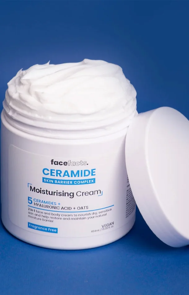 Crème hydratante – Céramide – Peaux sèches – Corps – 454 ml