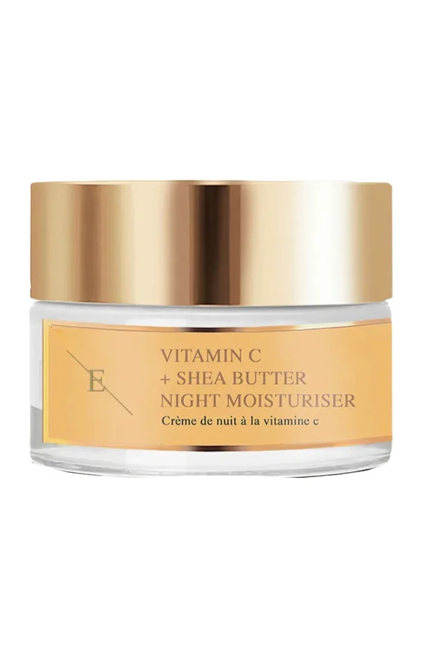 Crème hydratante – Vitamine C & beurre de karité – Nuit – Visage