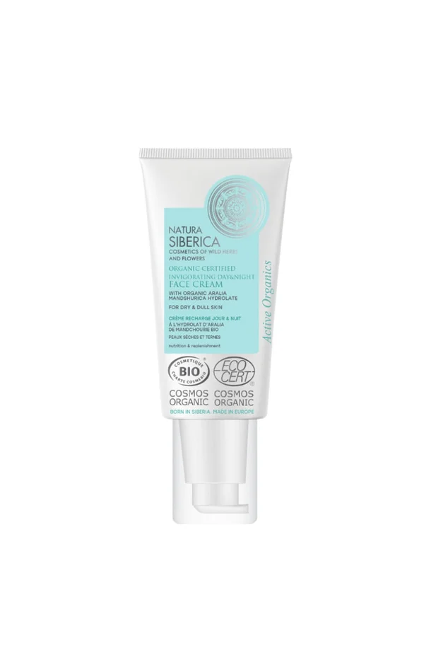 Crème hydratante bio – Aralia de Mandchourie – Peaux sèches & ternes