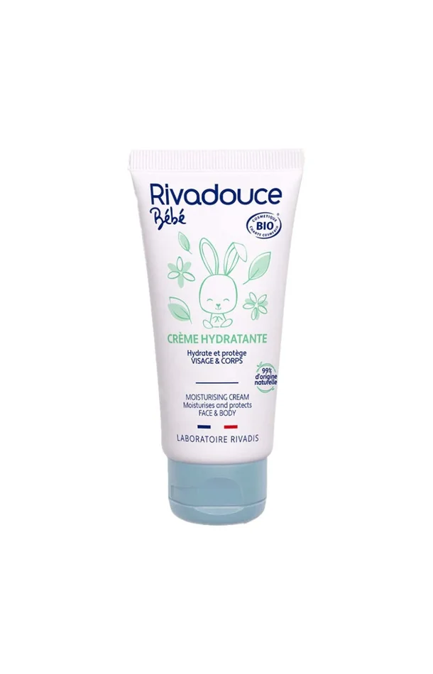 Crème hydratante bio – Bébé – Visage & corps – 50 ml