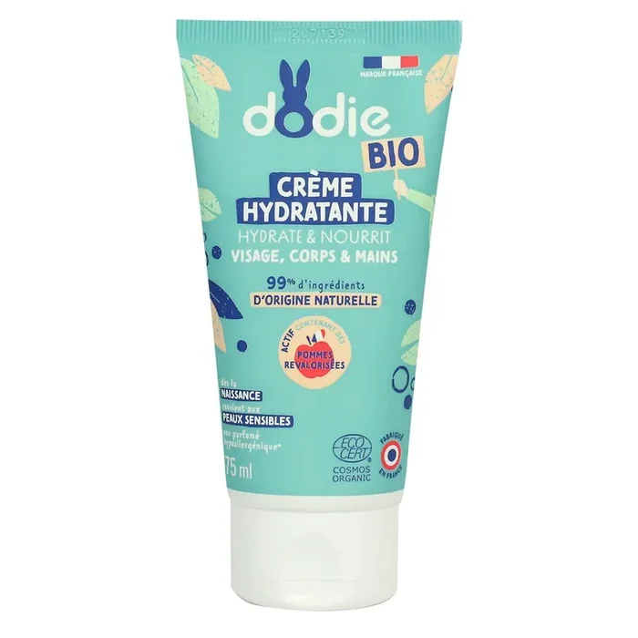 Crème hydratante bio visage corps mains 75ml