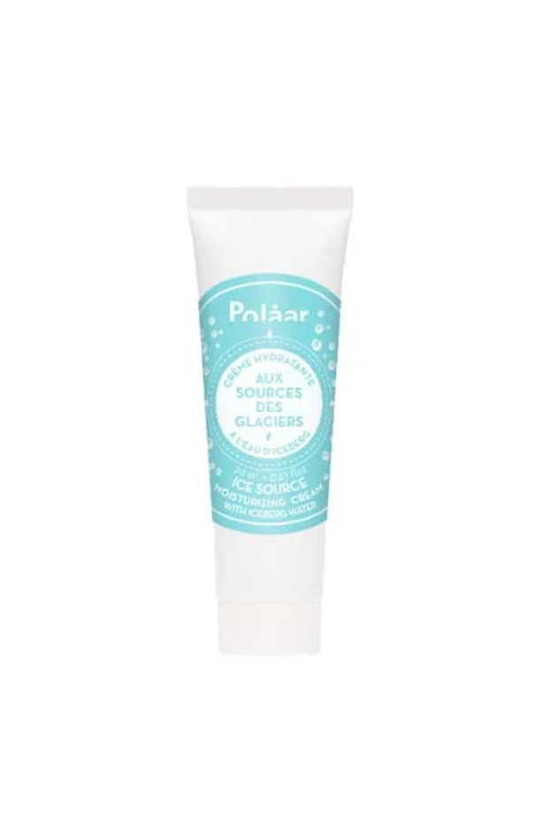 Crème hydratante intense – Aux sources des glaciers – Acide hyaluronique – Peaux normales à sèches – Format voyage