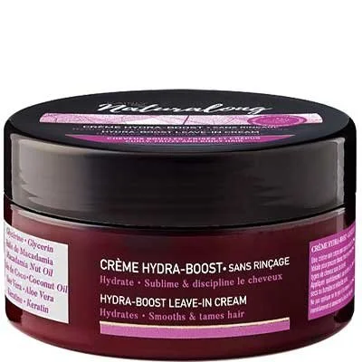 Crème nourrissante sans rinçage – Kératine & aloe vera – Cheveux bouclés, frisés & crépus – 250 ml