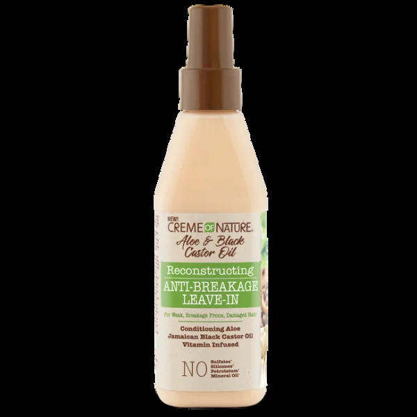 CREME OF NATURE ALOE VERA & BLACK CASTOR ≡ Traitement Anti-Casse