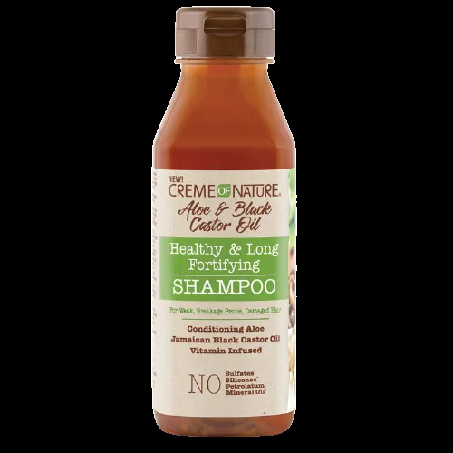 CREME OF NATURE ALOE VERA AND BLACK CASTOR ≡ Shampooing