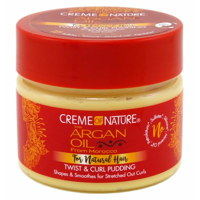 CREME OF NATURE ARGAN OIL ≡ Crème Twists & Boucles