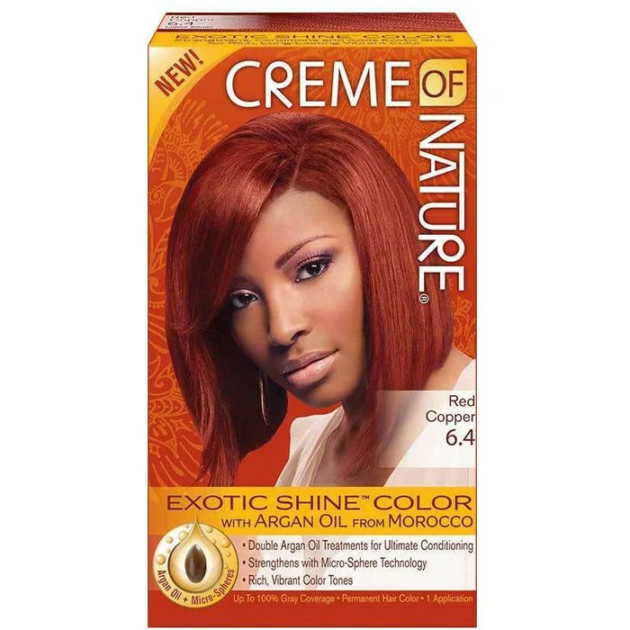 CREME OF NATURE ARGAN ≡ Red Copper N° 6.4