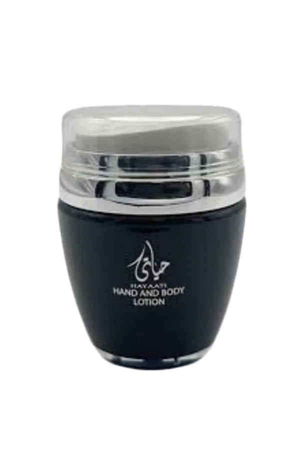 Crème parfumée mains et corps – Hayaati Black – Boisé oriental – 30 ml