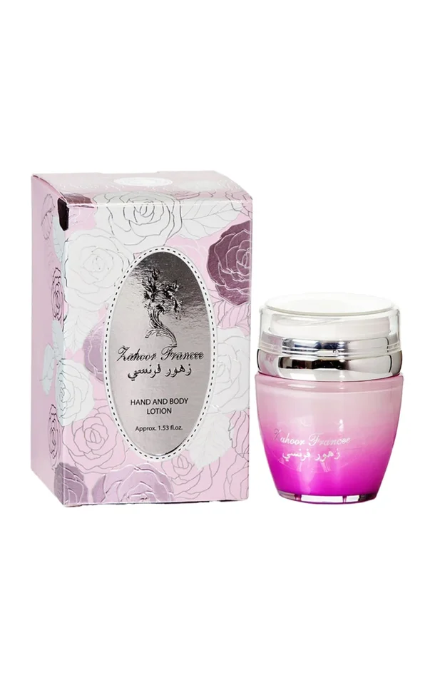 Crème parfumée mains et corps – Zahoor Francee – Floral musqué – 30 ml