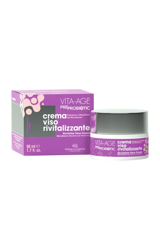 Crème revitalisante aux prébiotiques & probiotiques – Visage