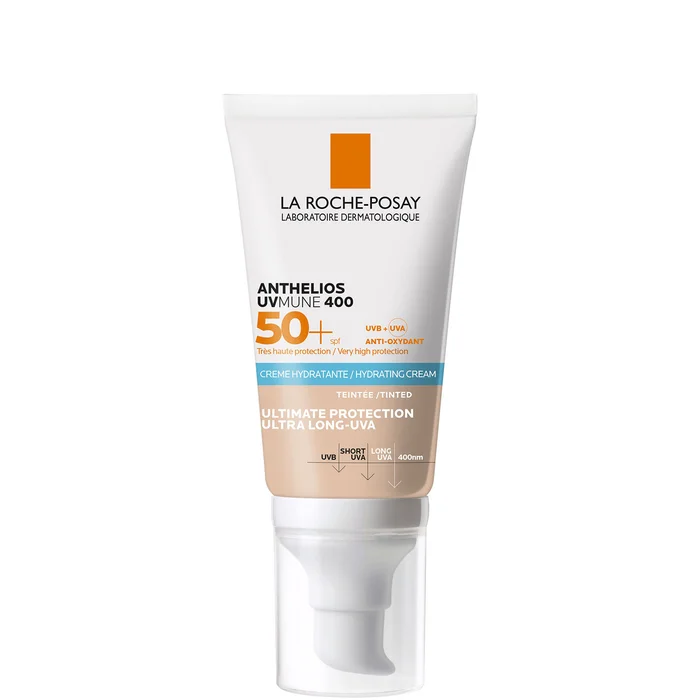 Crème solaire hydratante teintée UVMune 400 Anthelios SPF 50 La Roche-Posay 50 ml