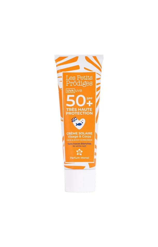 Crème solaire SPF 50+ – Aloe vera & vitamines B5 – Visage & corps – 50 ml