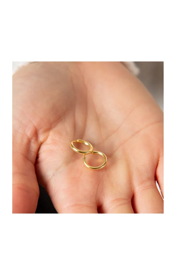 Créoles – Argent 925/000 plaqué or