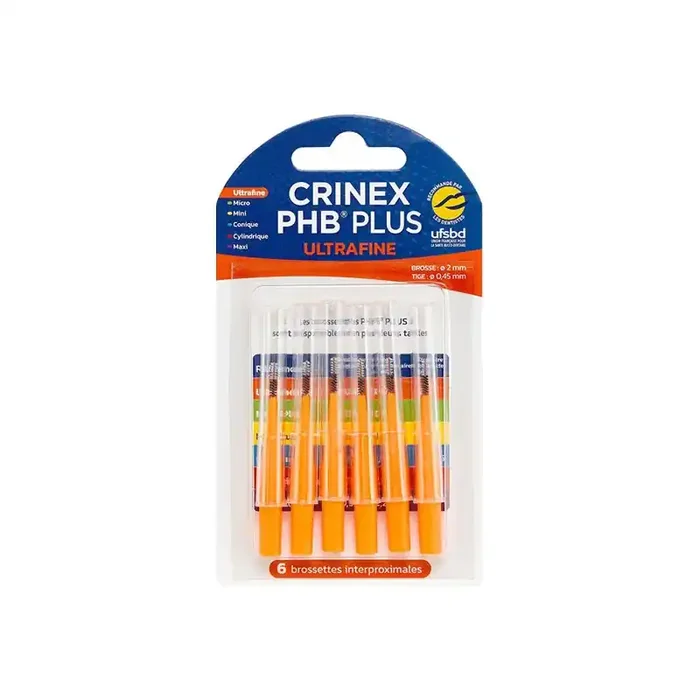 Crinex PHB Plus Ultrafine boite de 6 brossettes