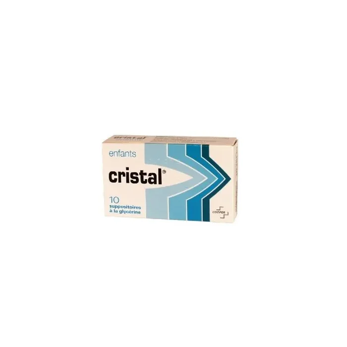 Cristal Suppositoire enfant 10 suppositoires