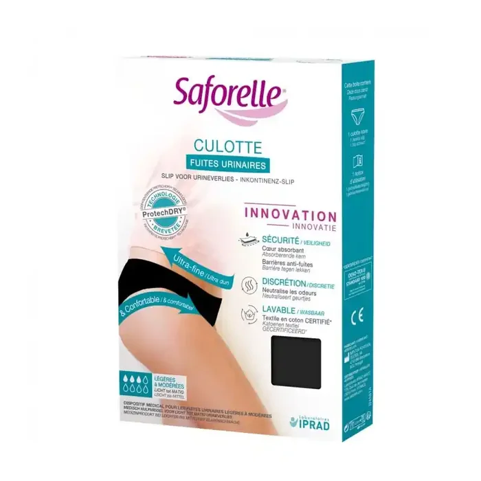 CULOTTE FUITES URINAIRES TAILLE 42 SAFORELLE