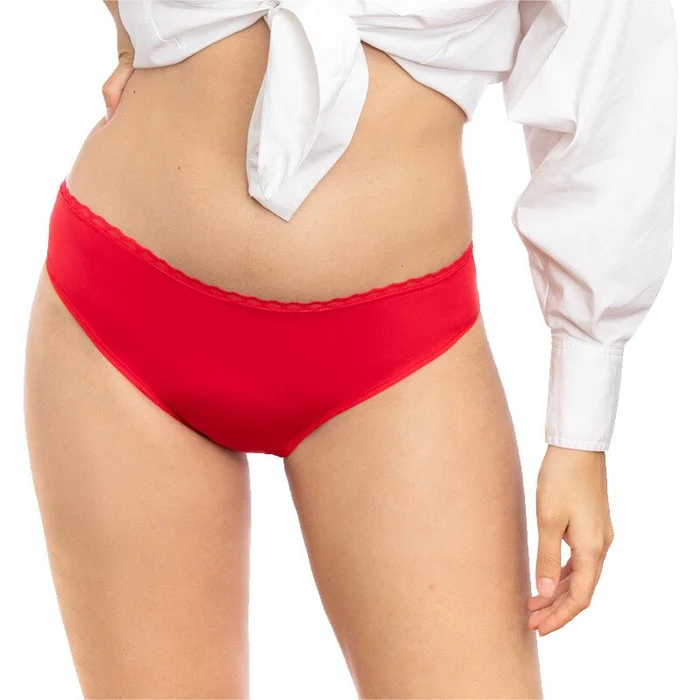 Culotte menstruelle – Flux moyens à abondants – Rouge