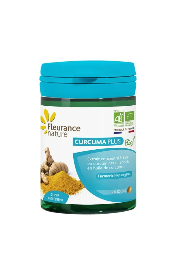 Curcuma plus bio – Santé & articulations – 2 mois