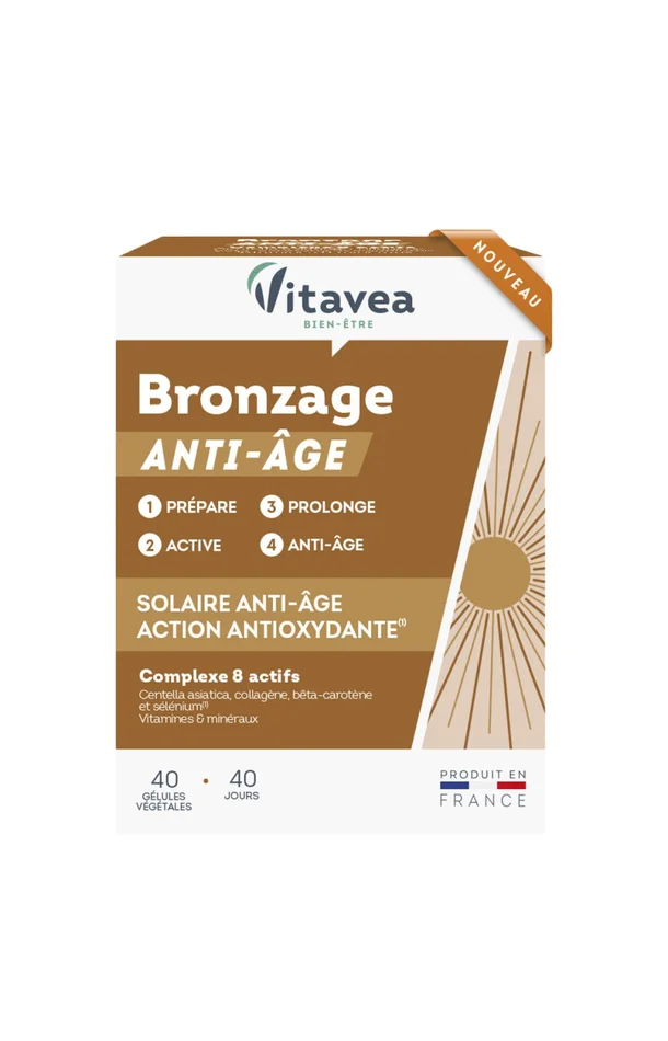 Cure anti-âge & bronzage – Vitamines & minéraux – 40 jours