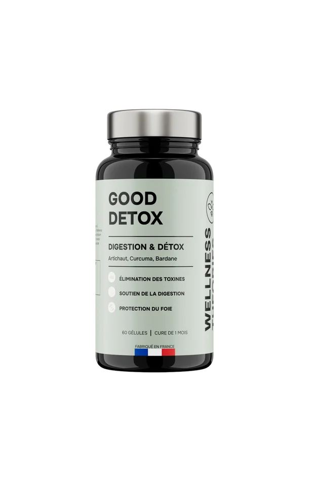 Cure digestion – Good Detox – Curcuma & artichaut – 1 mois