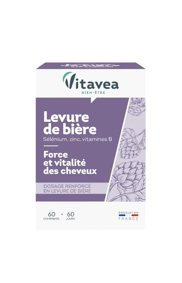 Cure force et vitalité des cheveux – Levure de bière – 2 mois